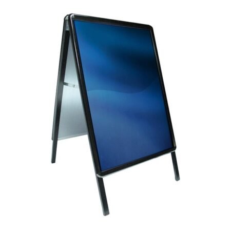 A-BOARD BLACK PAVEMENT SIGN