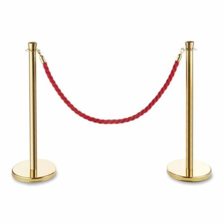 GOLDEN STAINLESS STEEL QUEUE BARRIER